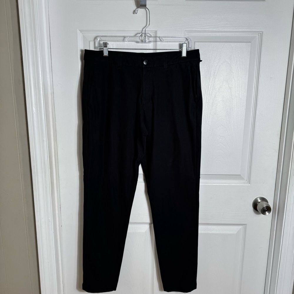 Lululemon Commission Pants Warpstreme Black Men’s 34x30 Classic - Picture 5 of 16